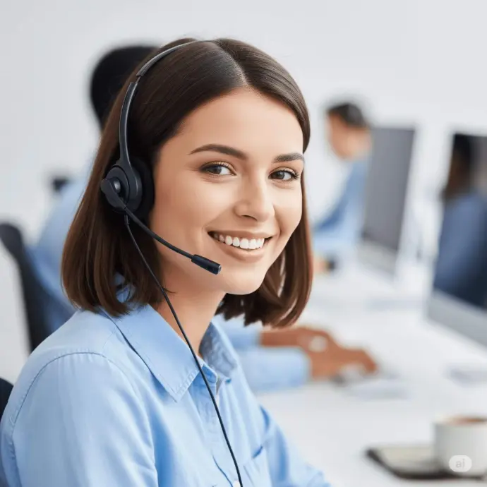 Freundlicher Technik-Support bei DariaTech am Telefon